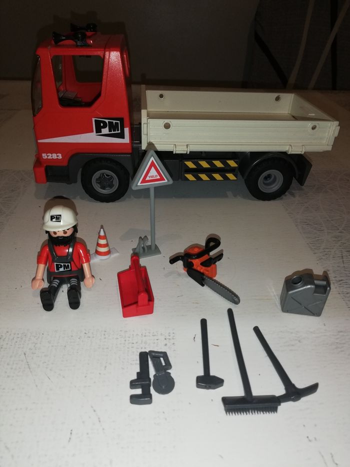 Camion benne playmobil