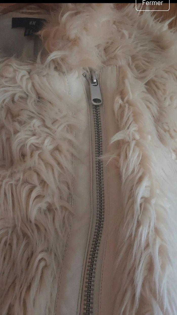 Manteau fausse fourrure H&M - photo numéro 6