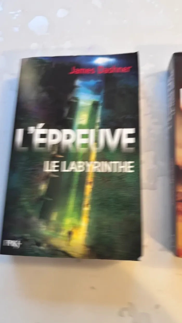 📚 Lot 2 livres – L’Épreuve de James Dashner Tome 1 : Le Labyrinthe Tome 2 : La Terre Brûlée - photo numéro 5