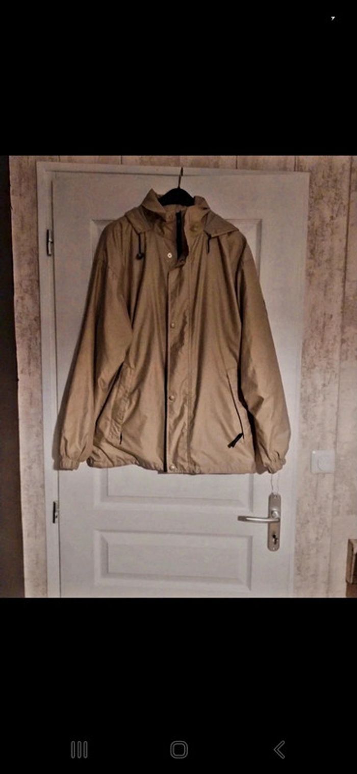 Manteau coupe vent mi saison taille s oversize vintage quechua