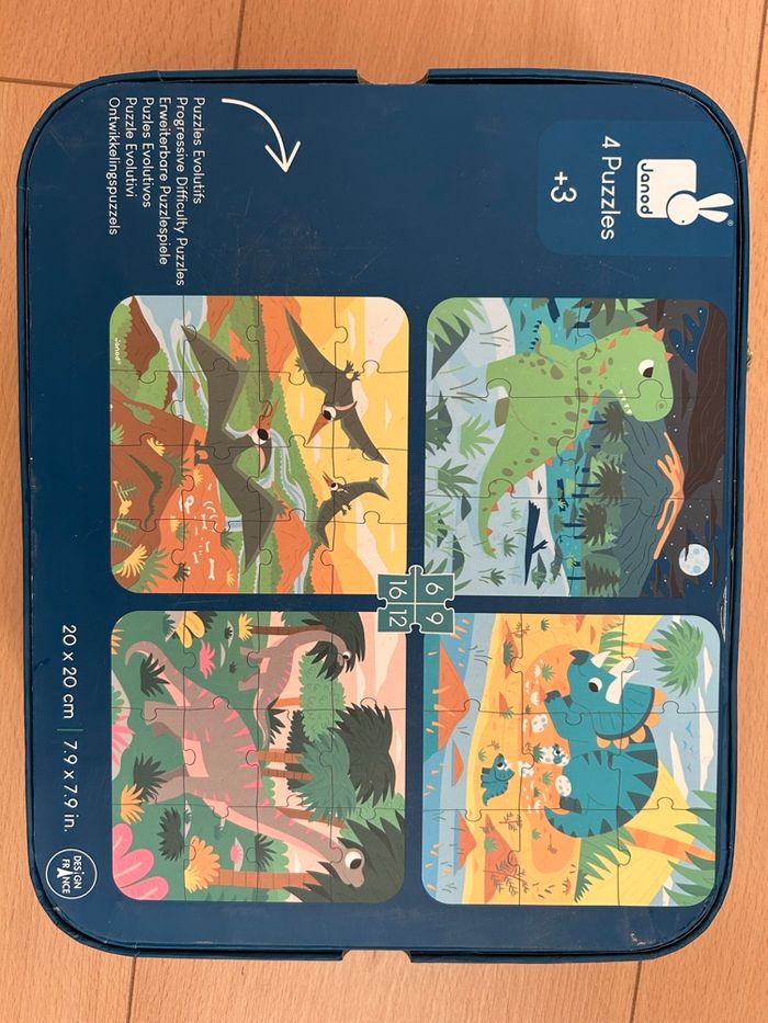 Puzzles dinosaures - photo numéro 3