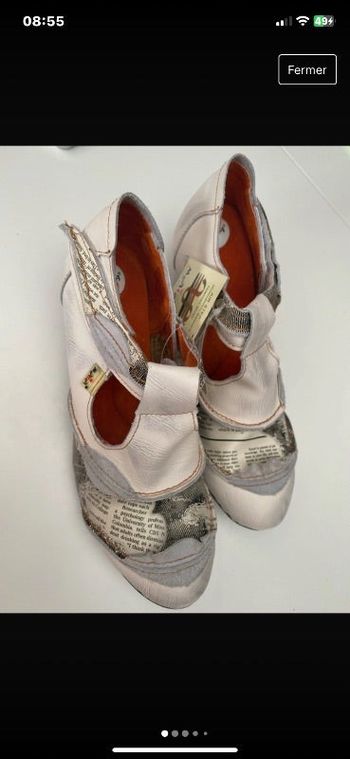 Chaussures a petit taille blanche  taille 38 Maia