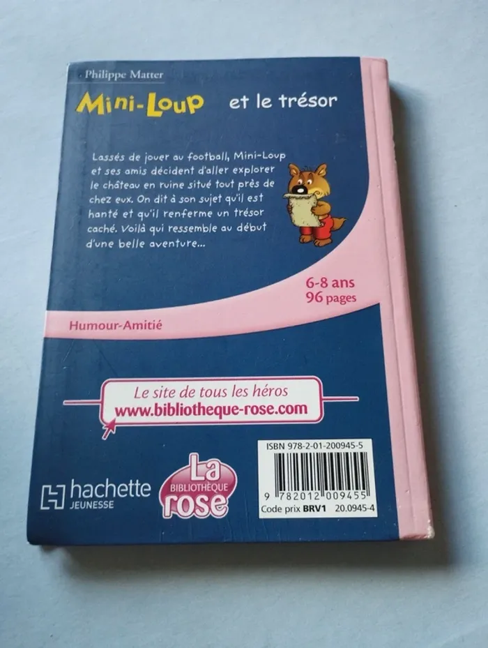 Livre de poche mini loup - photo numéro 2