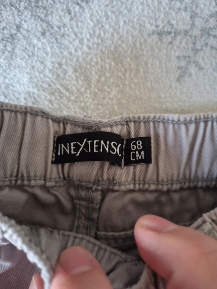 Pantalon gris 68c=6 mois - photo numéro 2