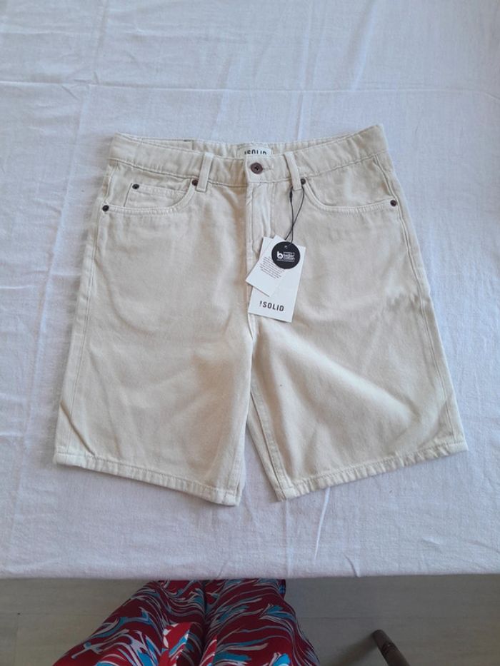 Short jean coton ! Solid modèle Owen loose fit neuf avec étiquette