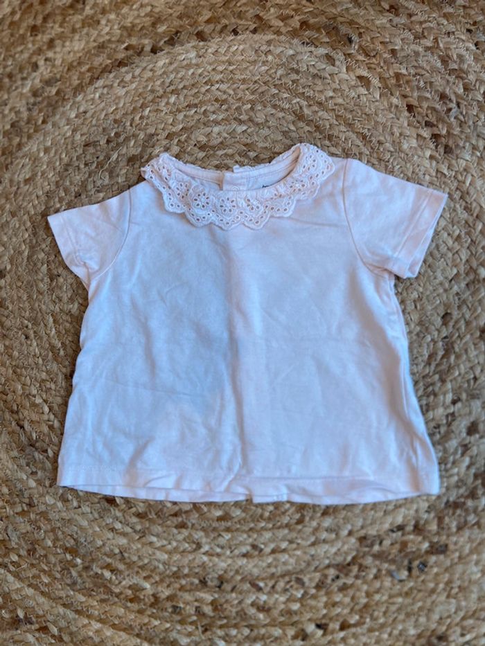 Tee-shirt fille 9 mois Bout’chou