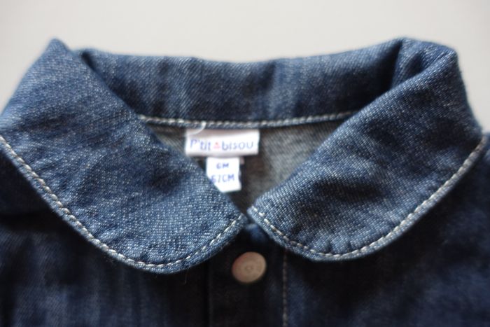 Veste jean bébé  6 mois - photo numéro 5