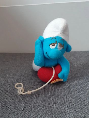 Petite peluche / doudou Schtroumpf Jouet McDonald's