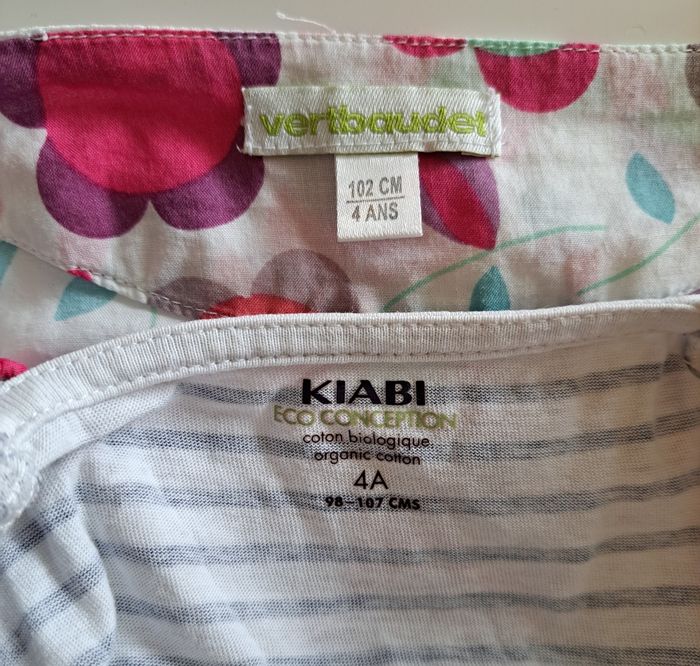 Lot de 2 robes été 4 ans TBE - photo numéro 8