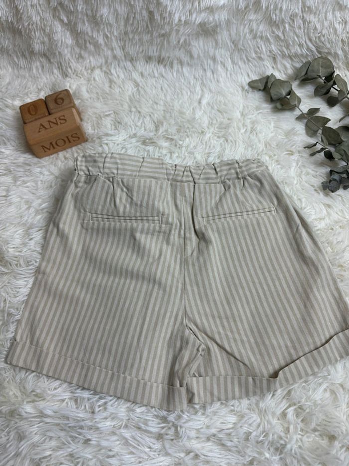 Short beige taille 6-7 ans Lil Atelier - photo numéro 4
