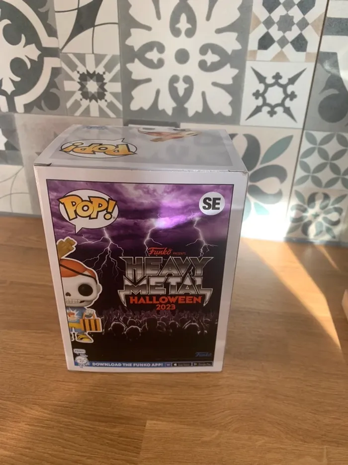 Pop funko Freddy bones heavy métal édition limitée neuf - photo numéro 2