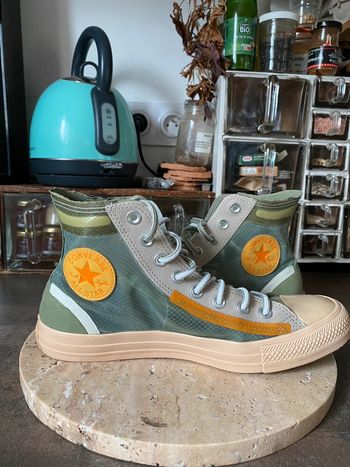 Converse translucent deep esmerald