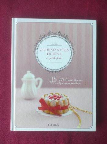Livre Gourmandises de rêve en pâte fimo