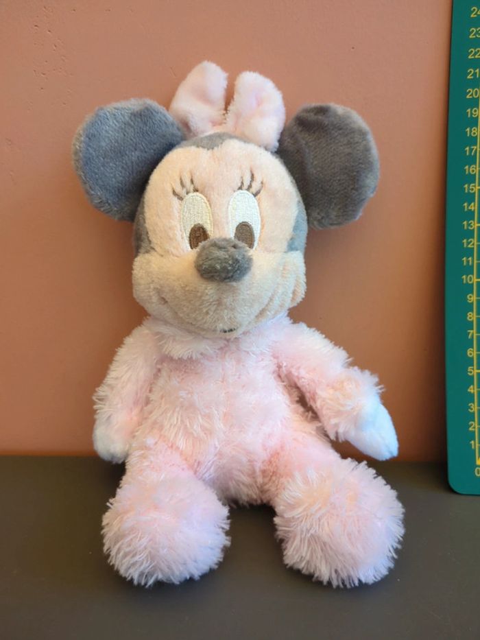 peluche Disney parks Minnie grelots