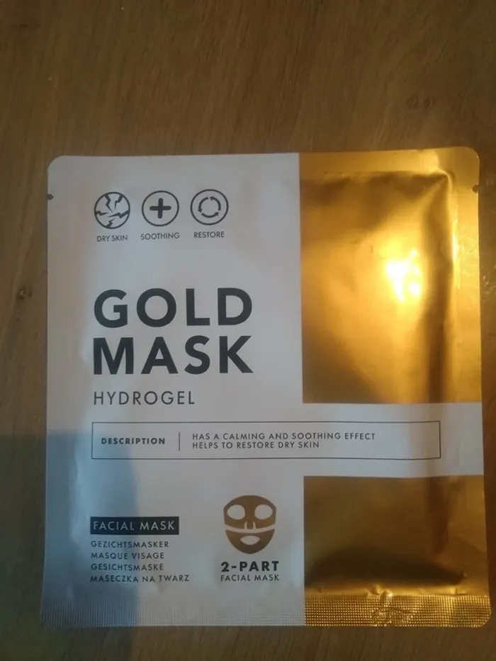 Masque pour le visage en deux parties