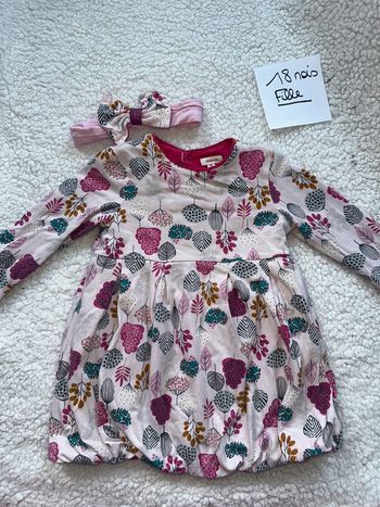 Robe + bandeau catimini