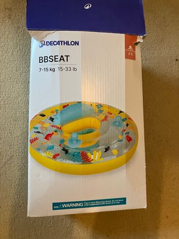 Bouée bébé décathlon 7-15 kg