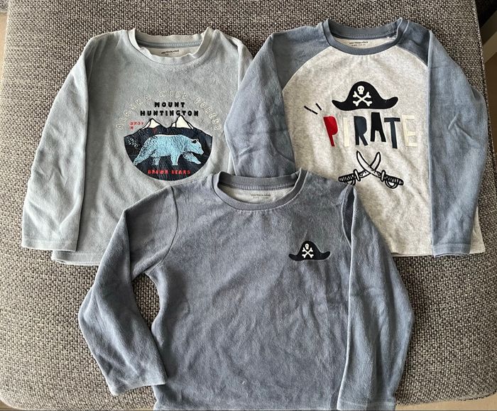 Lot de 3 hauts de pyjamas