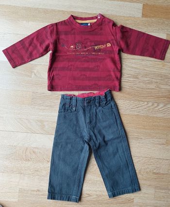Ensemble pantalon + haut 23 mois