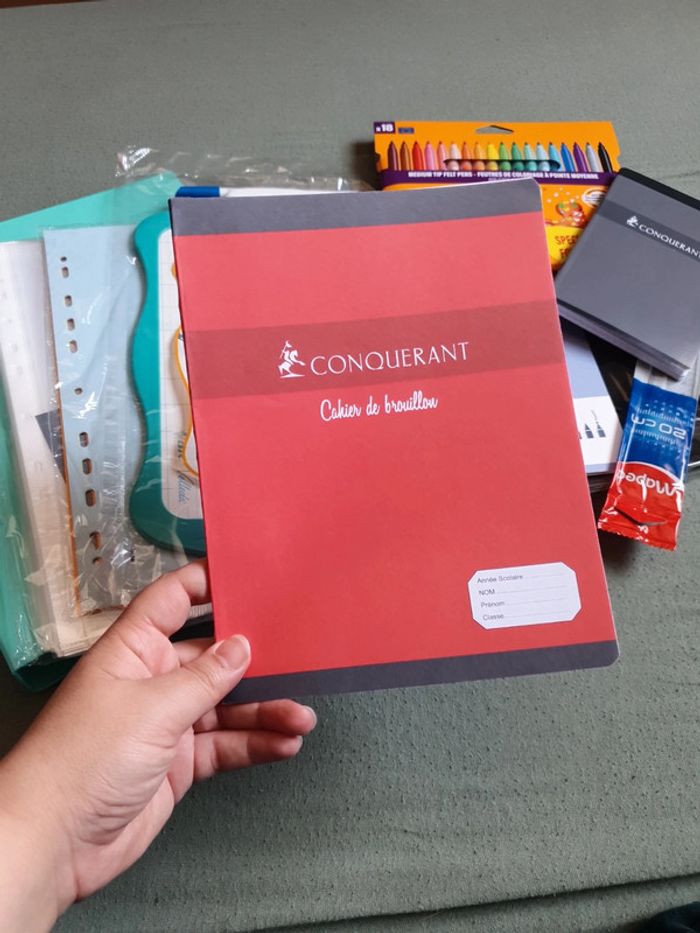 Lot complet de fournitures scolaires - photo numéro 4