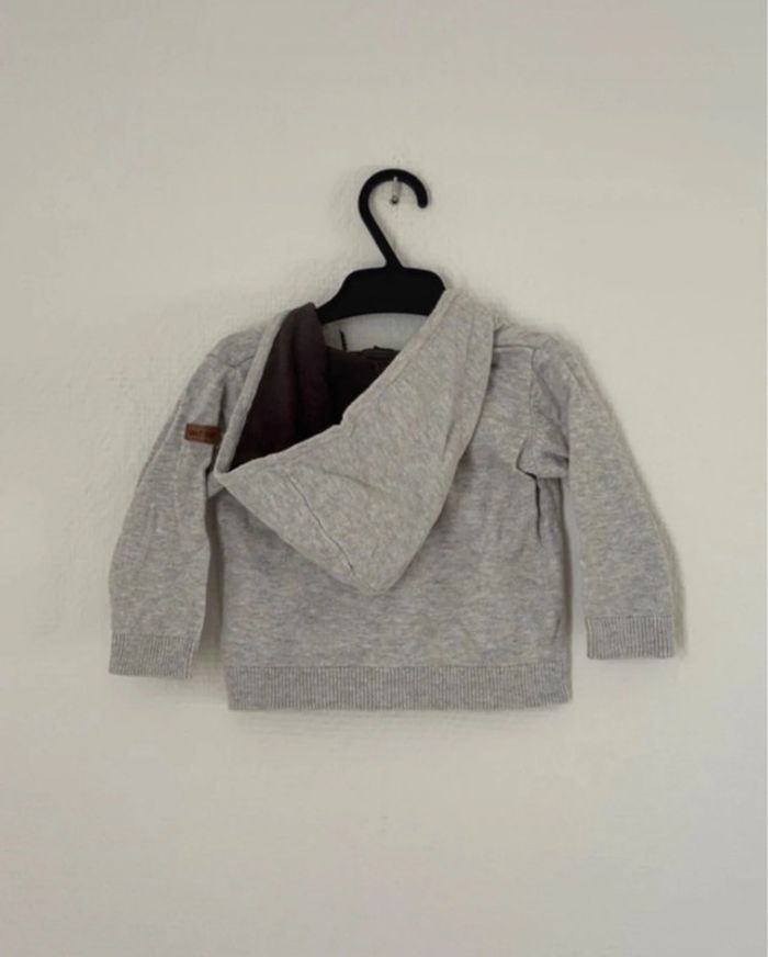 Gilet avec capuche pour bébé garçon - taille 6 mois - photo numéro 3