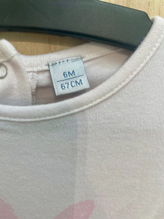 T-shirt manches courtes - 6 mois - photo numéro 5