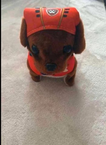 Chien  qui  avance aboie   fais  du  bruits paw patrol