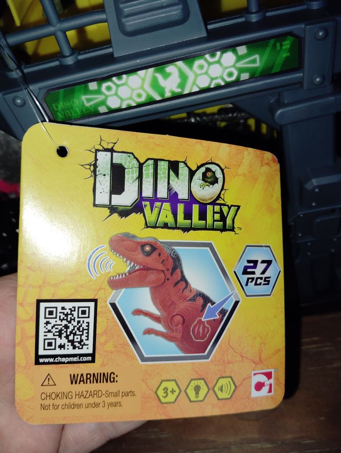 Dinosaure avec enclos Dino valley - photo numéro 3