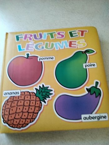 Livre enfant - Fruits et légumes