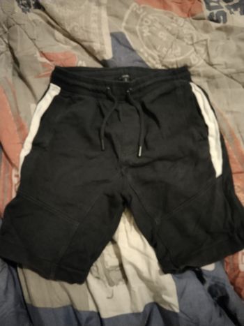 Deux short bleu marine Kiabi 