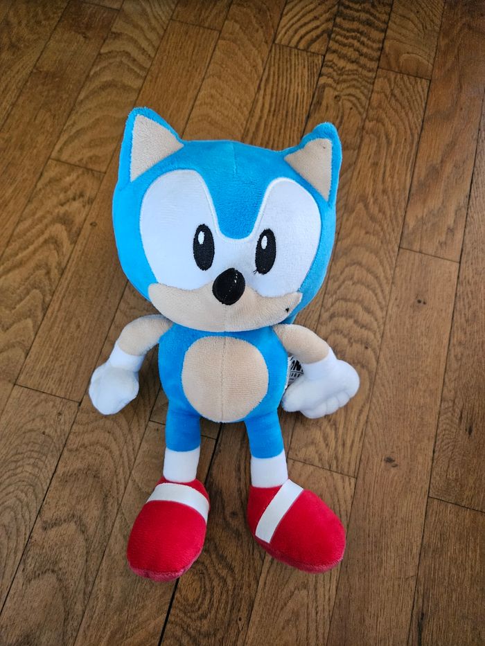 Peluche sonic 30 cm neuve