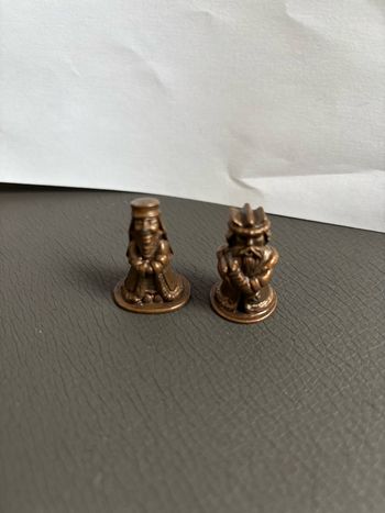 Figurine Roi Reine en Métal