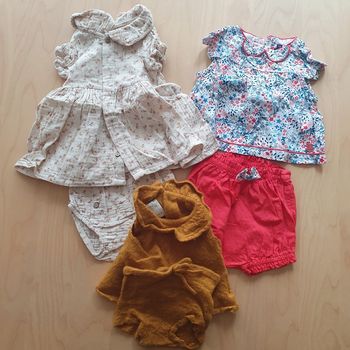 Ensembles 3 mois fille été