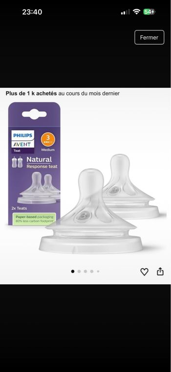 Tétine Philips avent