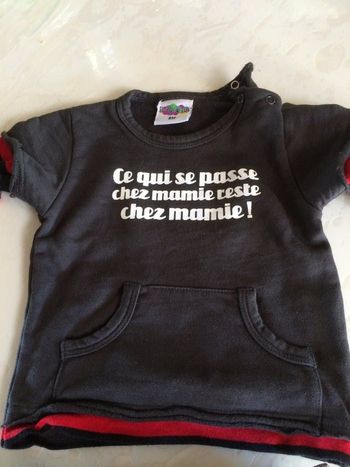 Sweat 6mois fantaisie