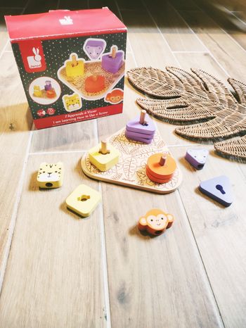 🐯Jeu de motricité - J'apprends à visser -marque Janod - 