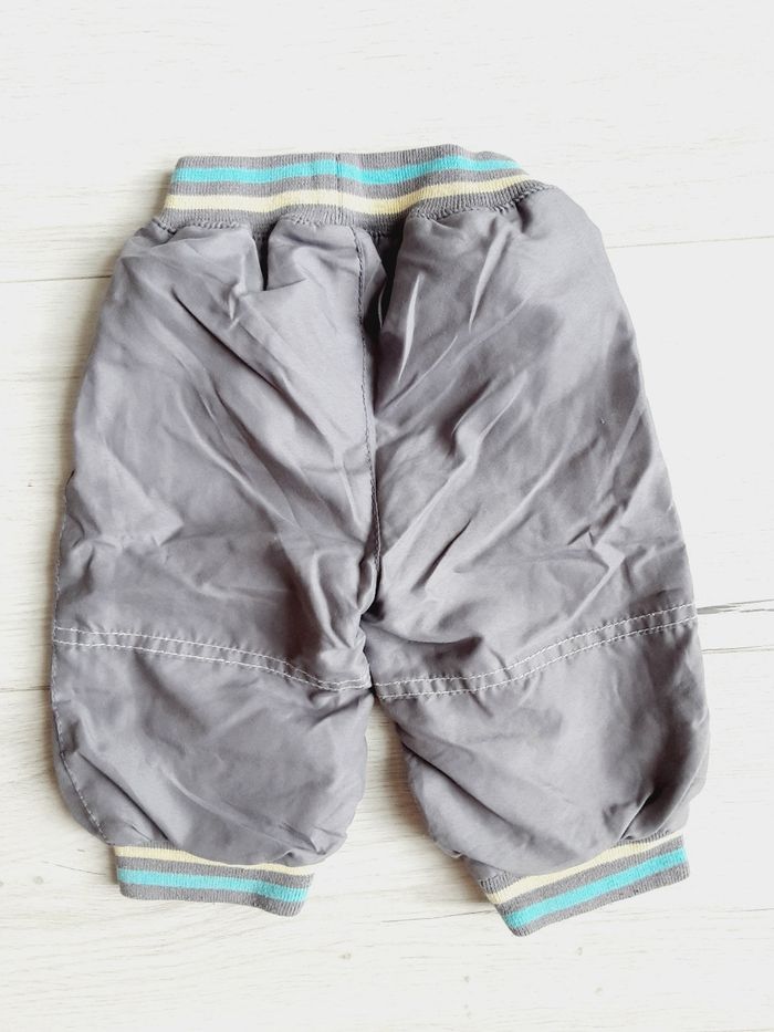 Vêtement bébé garçon pantalon gris 6 mois - photo numéro 3