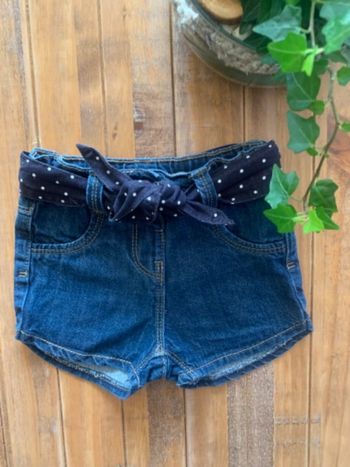 Short jean kiabi 9 mois