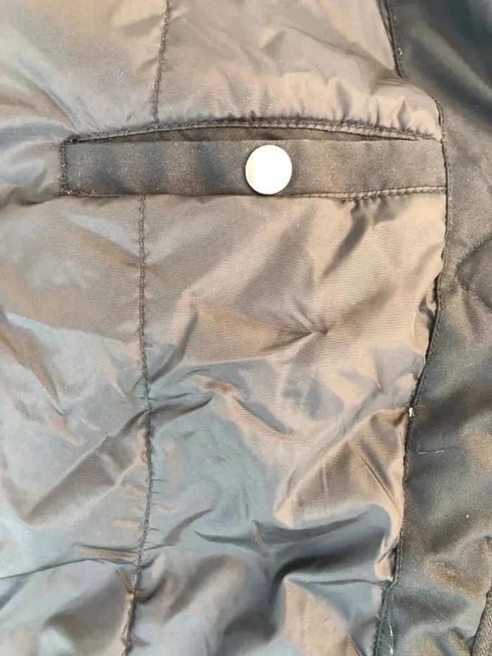 Duffle Coat hoodie Jacket black Rip Curl Mens M - photo numéro 6