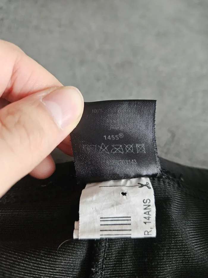 Maillot de bain garçon - Taille 14 ans - Go Athli-Tech - Noir bleu - photo numéro 3