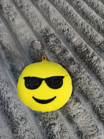 Porte-clés emoji sourire