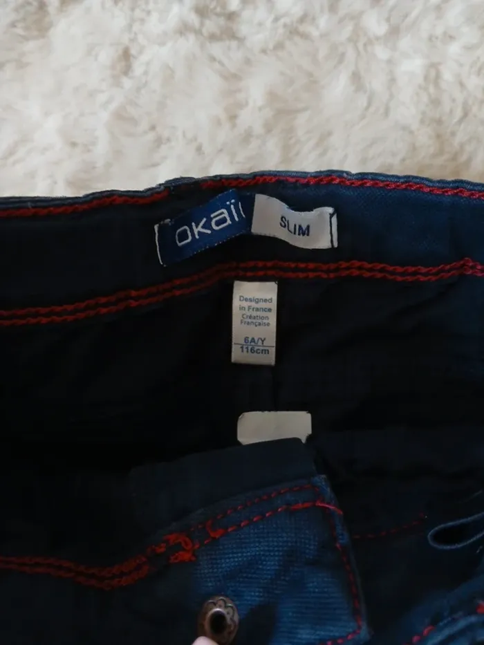 jeans 6 ans garçon 👦 okaidi - photo numéro 4