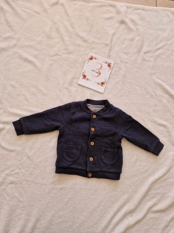 Veste réversible 3 mois