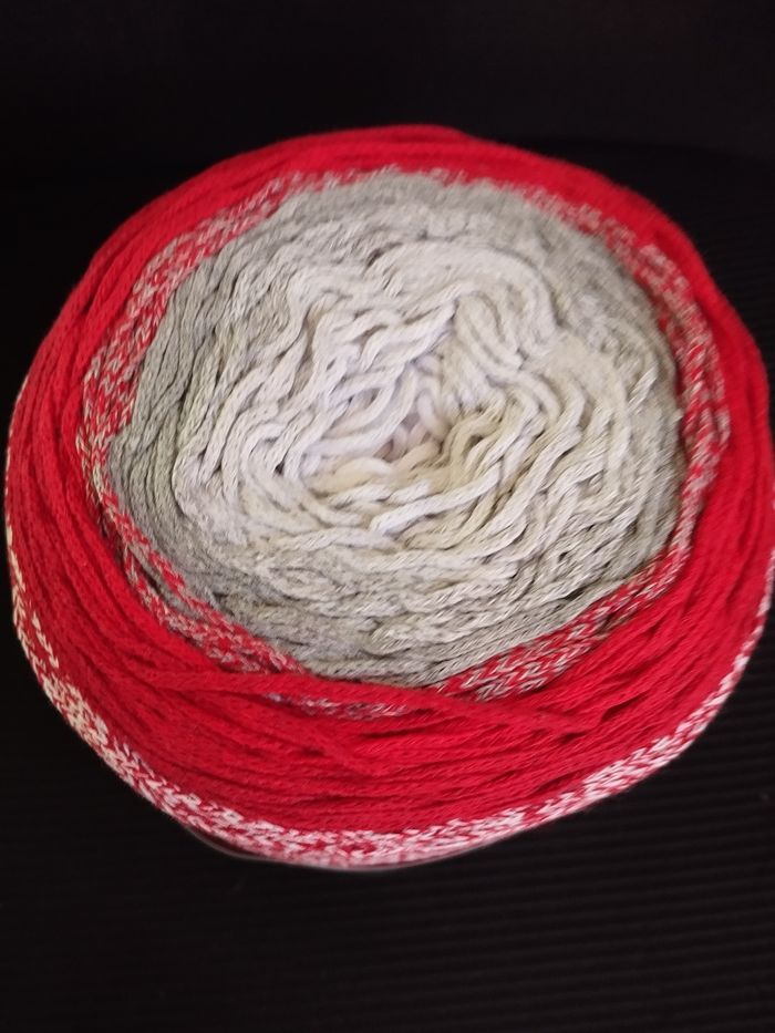 * 1 pelote fil de coton multicolore Candy Corde par Lidia Crochet #3 - photo numéro 2