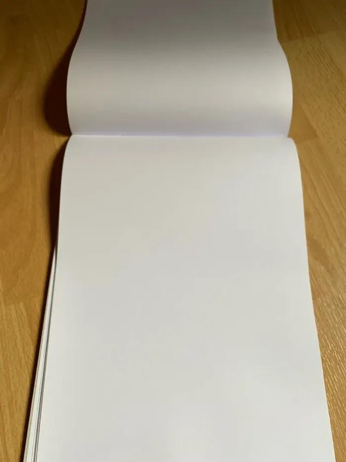 Bloc de papier blanc - photo numéro 2