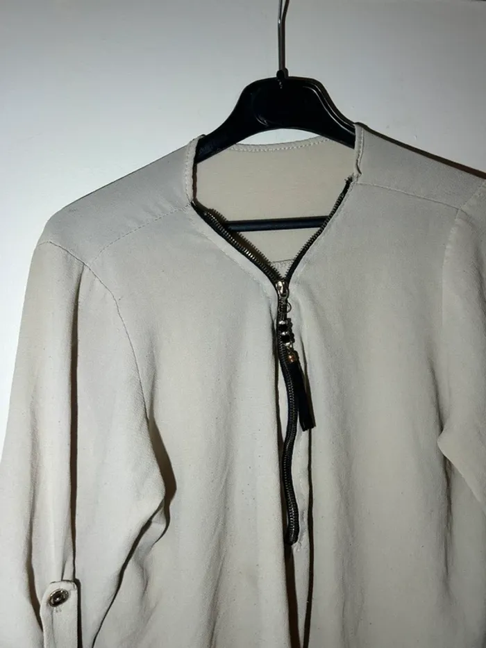 Tunique beige vintage - photo numéro 5