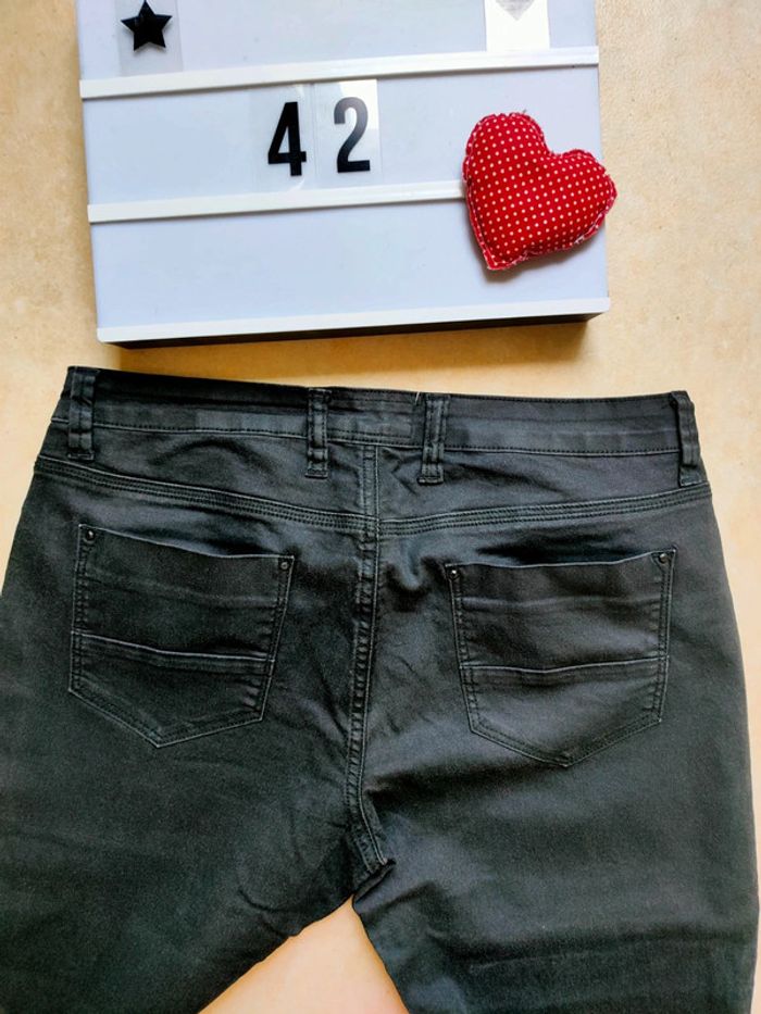 Pantalon noir taille 42 marque Etam - photo numéro 8