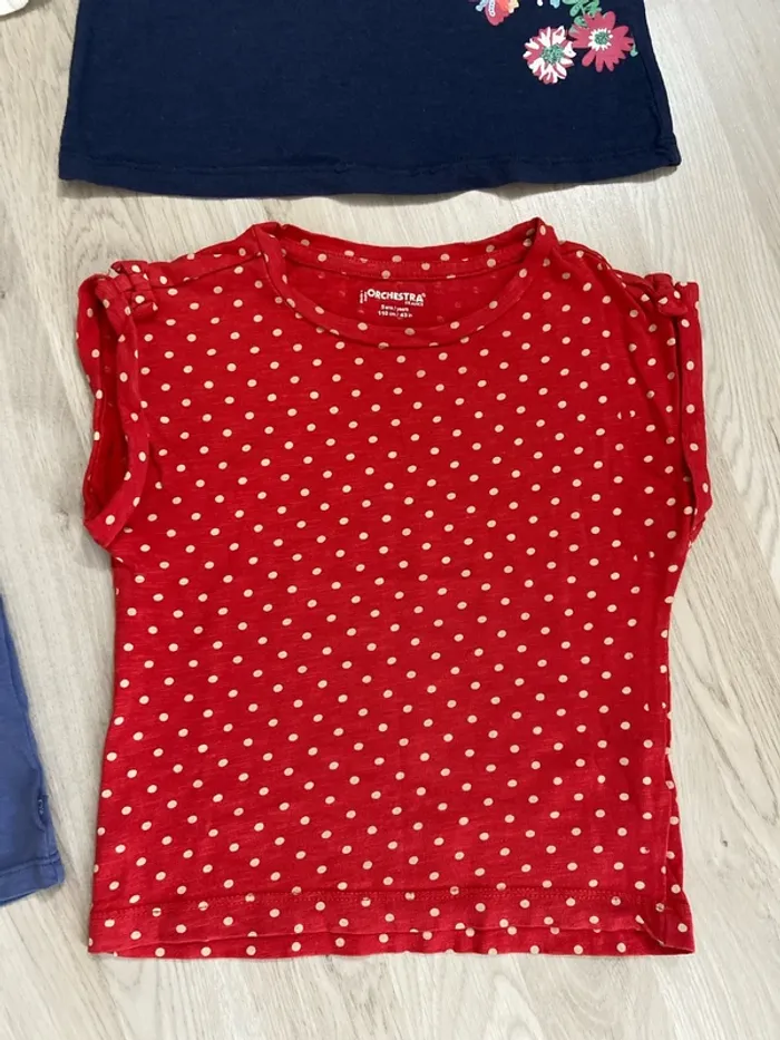 Lot de 4 t-shirts à manches courtes Taille 5 ans - photo numéro 6