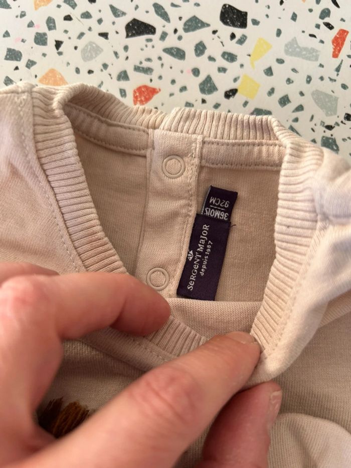 Ensemble salopette t-shirt sergent major - photo numéro 4