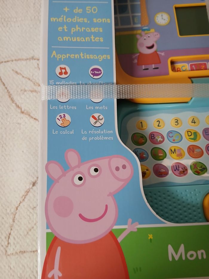 Mon ordinateur éducatif vtech neuf peppa pig - photo numéro 7